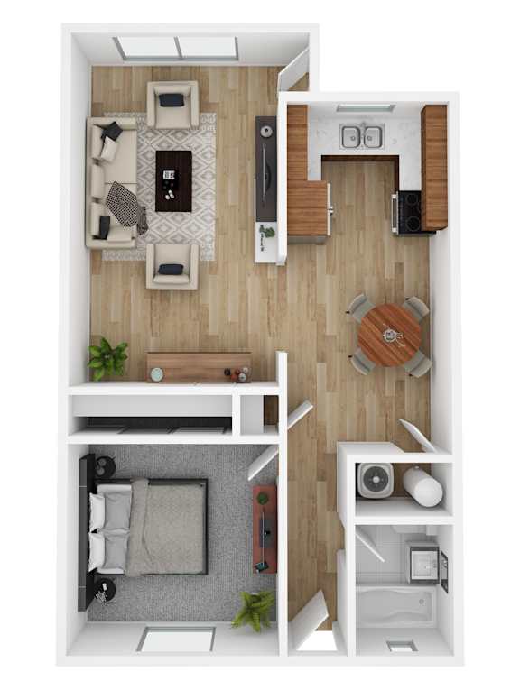 Studio, 1, & 2 Bedroom Apartments in Reno Oak Manor & Angel Street